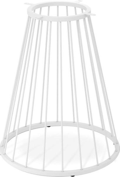 Изображение товара Подстолье Sheffilton SHT-TU85 (белый муар/металл)