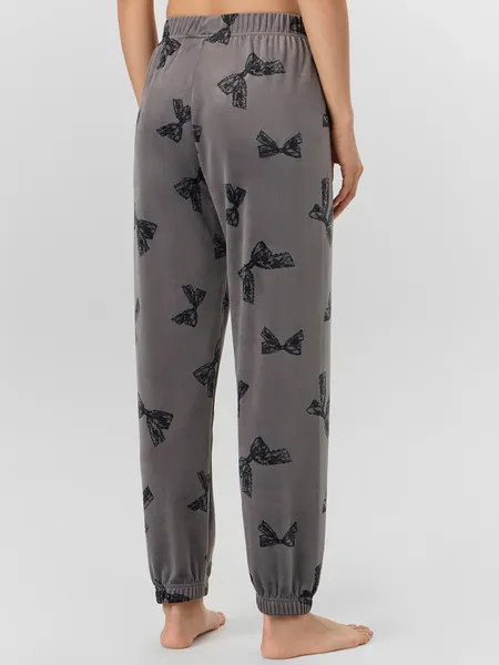 Изображение товара Пижама Mark Formelle 592618 (р.164/170-108-114, бантики на сером)