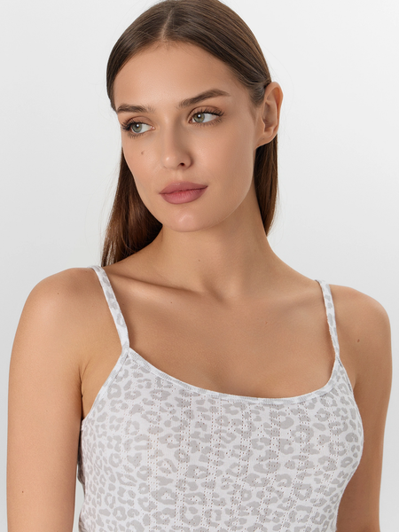 Изображение товара Пижама Mark Formelle 592589 (р.164/170-100-106, леопард на белом)