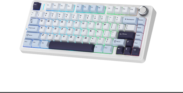 Изображение товара Клавиатура Aula F75 (синий/белый/темно-синий Graywood Switches)