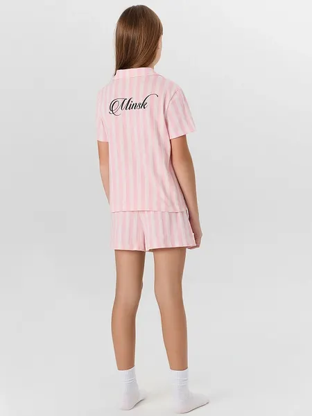 Изображение товара Пижама детская Mark Formelle 567745 (р.164-84, розовая полоска)