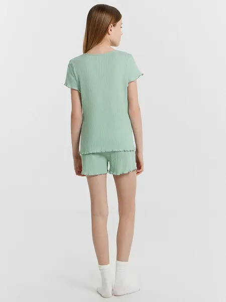 Изображение товара Пижама детская Mark Formelle 567752 (р.134-68, яблочно-мятный)