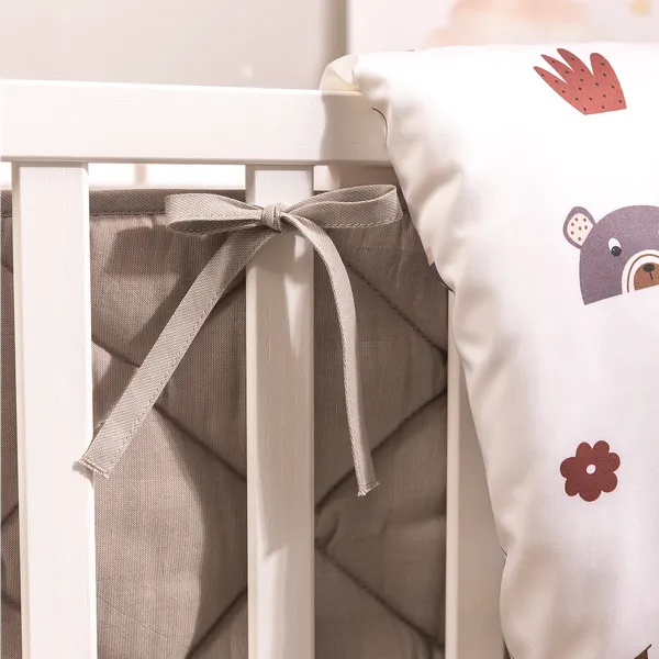 Изображение товара Бортик в кроватку Perina Slim / СБ.120-SM.12 (песочный)