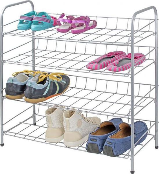 Изображение товара Полка для обуви ИРСА 4-х ярусная / АЛТ 16С (хром)