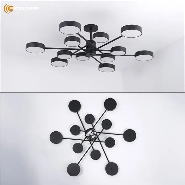 Изображение товара Люстра Estares Mateo 150W 12R-ON/OFF-1014x250-WHITE/WHITE-220-IP20