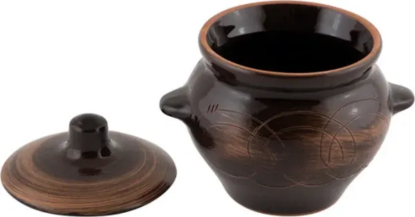 Изображение товара Горшочек для запекания Рыжий кот Старина 06696 (500мл)