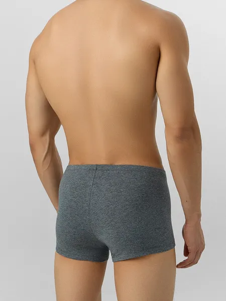 Изображение товара Комплект мужских трусов Mark Formelle 411122-2 (р.90-100, темно-серый меланж 4348-F/темно-синий)