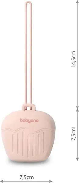 Изображение товара Контейнер для пустышки BabyOno 1656/02 (розовый)