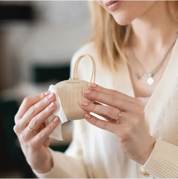 Изображение товара Контейнер для пустышки BabyOno 1656/03 (бежевый)