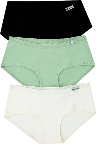 Изображение товара Комплект женских трусов Mark Formelle 412263-3 (р.94, сумрачно-белый/декор)