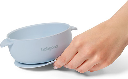 Изображение товара Тарелка для кормления BabyOno 1662/01 (голубой)