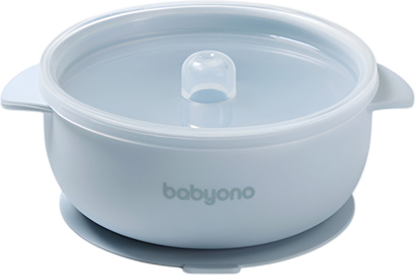 Изображение товара Тарелка для кормления BabyOno 1662/01 (голубой)