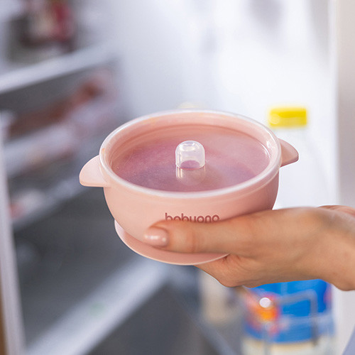 Изображение товара Тарелка для кормления BabyOno 1662/02 (розовый)
