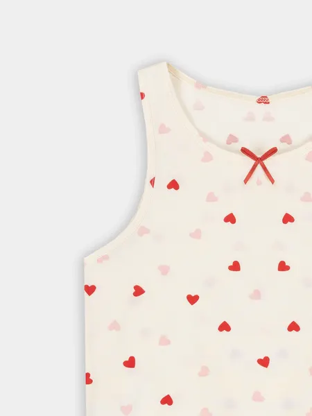 Изображение товара Комплект бельевой детский Mark Formelle 447006 (р.158-80, сердечки на молоке)