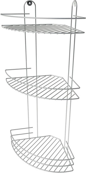 Изображение товара Полка для ванной ИРСА Угловая 3-х секционная / АЛТ 11С (хром)