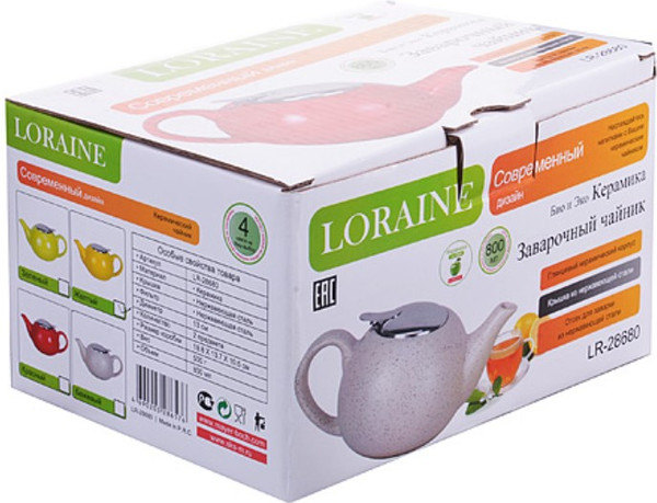 Изображение товара Заварочный чайник Loraine 28680