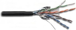 Изображение товара Кабель Lanmaster LAN-5EUTP-OUT (305м, черный)