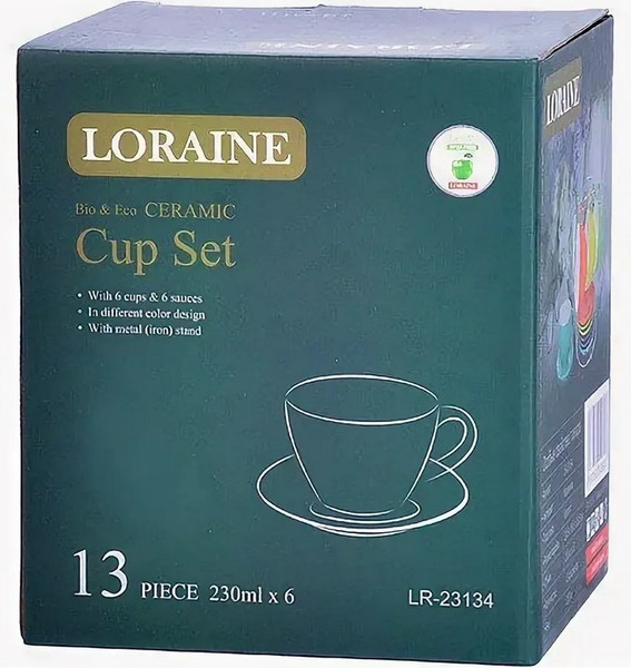 Изображение товара Набор для чая/кофе Loraine 23134