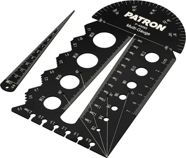 Изображение товара Шаблон разметочный Patron Измерительный многофункциональный P-44095 (63740)