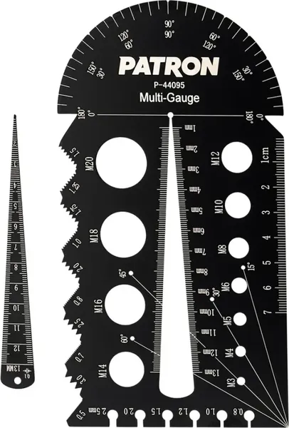 Изображение товара Шаблон разметочный Patron Измерительный многофункциональный P-44095 (63740)