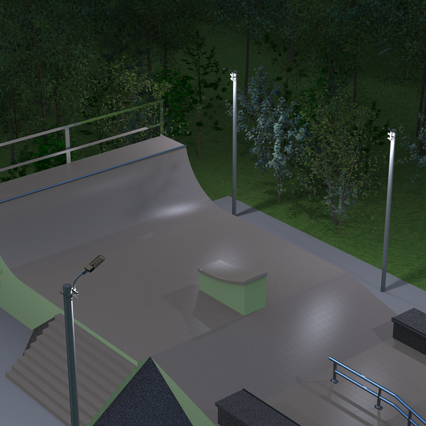 Изображение товара Кронштейн для светильника Gauss 625x460x680 D48мм / 903265302