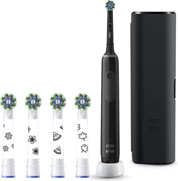 Изображение товара Электрическая зубная щетка Oral-B Pro 3/D505.513.3X + насадка Cr Action EB50BRX (4шт)