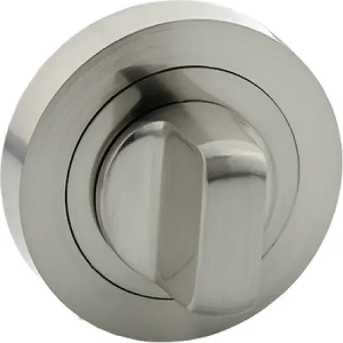 Изображение товара Фиксатор дверной защелки No Brand R01 Круг SN (матовый никель)