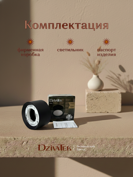 Изображение товара Точечный светильник DzivaTek 61003