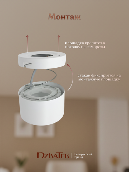 Изображение товара Точечный светильник DzivaTek 61004
