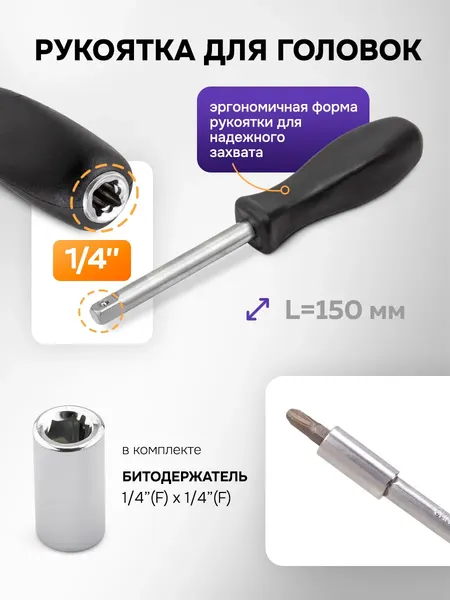 Изображение товара Универсальный набор инструментов Megatools MT-41151-5 (63407)