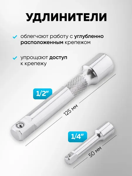 Изображение товара Универсальный набор инструментов Sigmatool 41151-5 (63416)