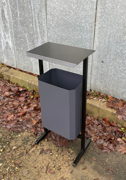 Изображение товара Урна уличная Allerd Стандарт 35л (серый)