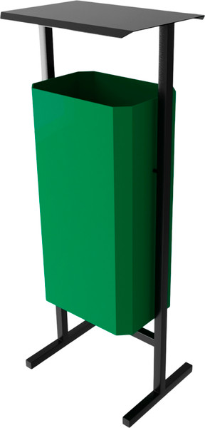 Изображение товара Урна уличная Allerd Стандарт 50л (зеленый)