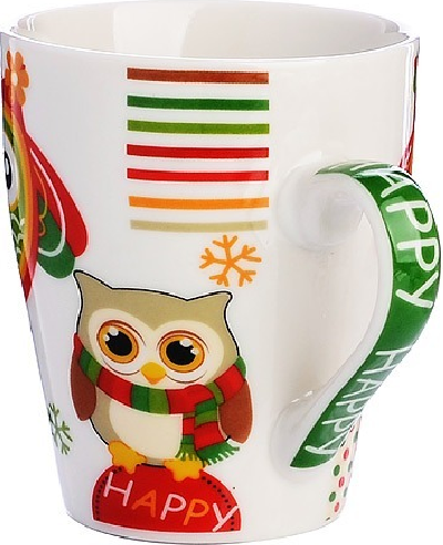 Изображение товара Кружка Loraine Совушки / 24447