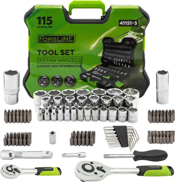 Изображение товара Универсальный набор инструментов ForsLine FL-41151-5 (63390)