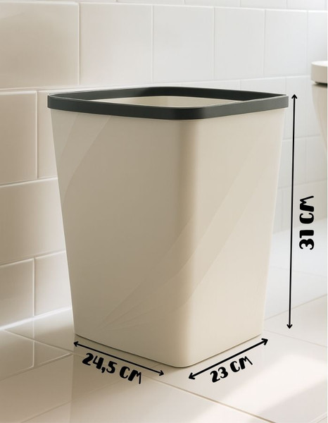 Изображение товара Корзина для бумаг MONAMI GU-202302 (белый)