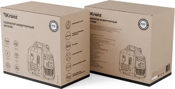 Изображение товара Инверторный генератор Kranz KR1200I / KR-16-1145