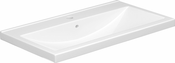 Изображение товара Тумба с умывальником Belux Неаполь Н 100-02 + Тобаго 100 ФС (1, белый глянцевый)