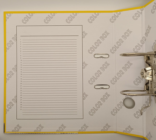 Изображение товара Папка-регистратор Color Box OD50YL (желтый)