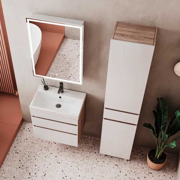 Изображение товара Тумба с умывальником Volna Conty 70.2Y + Lake 70 (подвесная)