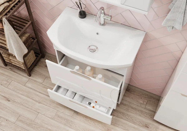 Изображение товара Тумба под умывальник Volna Adel 60.2Y Балтика + Балтика 60