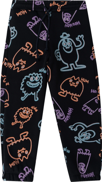 Изображение товара Брюки спортивные детские Mark Formelle 183372 (р.104-56-51, призраки на черном)