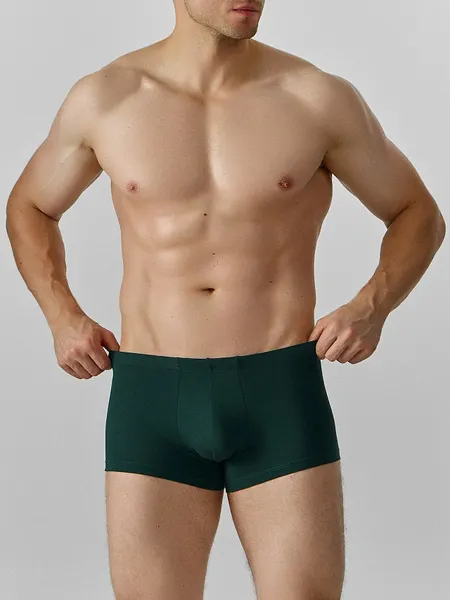 Изображение товара Комплект мужских трусов Mark Formelle 411122-2 (р.86-96, агава/зеленый бархат)