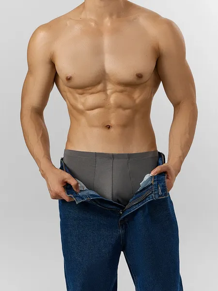 Изображение товара Комплект мужских трусов Mark Formelle 411122-2 (р.86-96, базальт/графит)