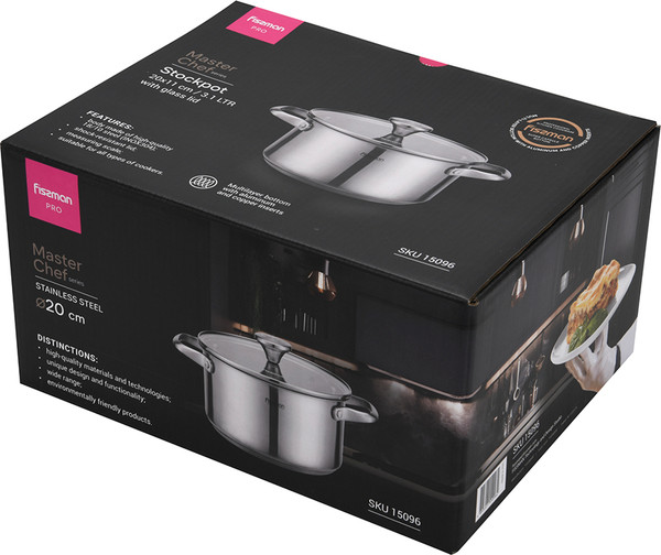 Изображение товара Кастрюля Fissman Master Chef 15096