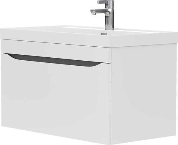 Изображение товара Тумба с умывальником Volna Prime 80.1Y + Prime 80 (подвесная)