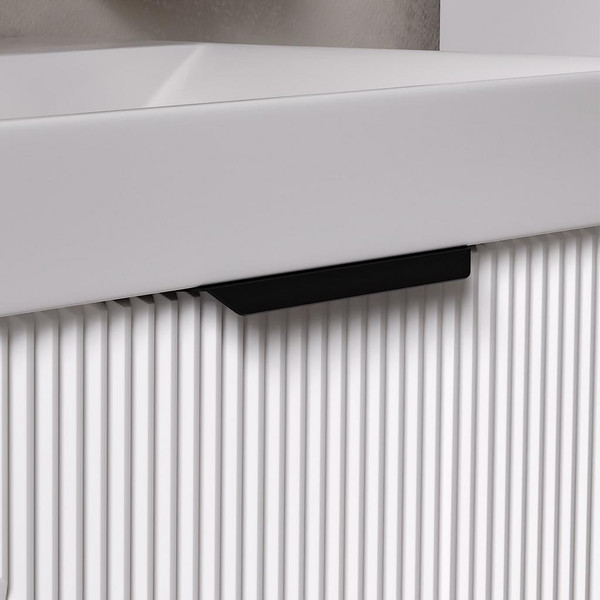 Изображение товара Тумба с умывальником Volna Geometry 60.2Y 9696 + Lake 60 (белый)