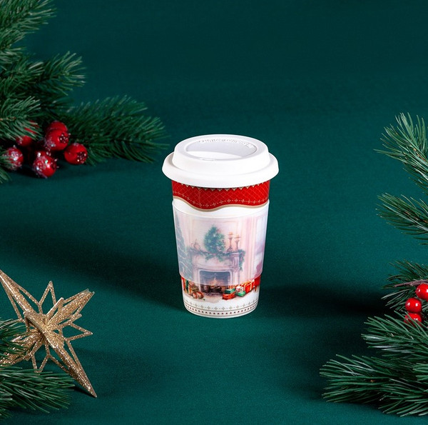 Изображение товара Стакан Fissman Christmas Eve  16017 (красный)