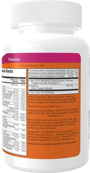 Изображение товара Витаминно-минеральный комплекс NOW Daily Vits (120 капсул)