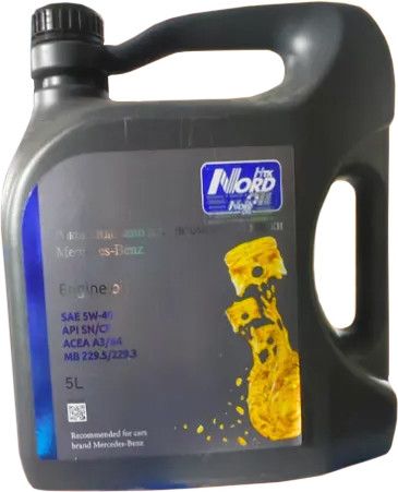Изображение товара Моторное масло Nord Oil Specific Line 5W40 Mercedes / NRSL041 (5л)